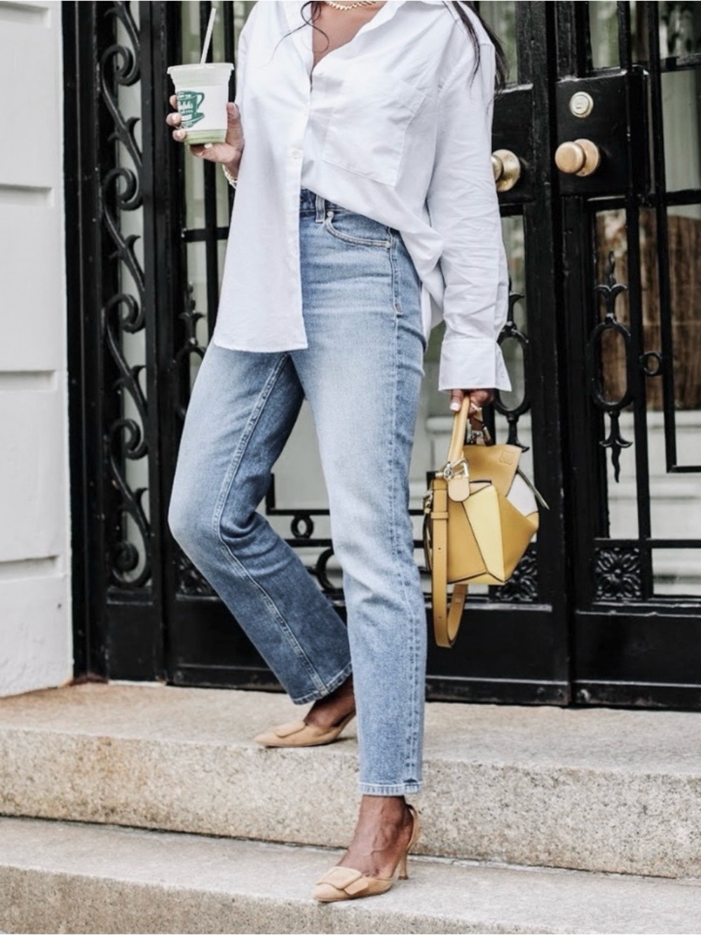 AYR Yes Yes Yes Jeans High Rise Jeans 26 Straight Leg Blue